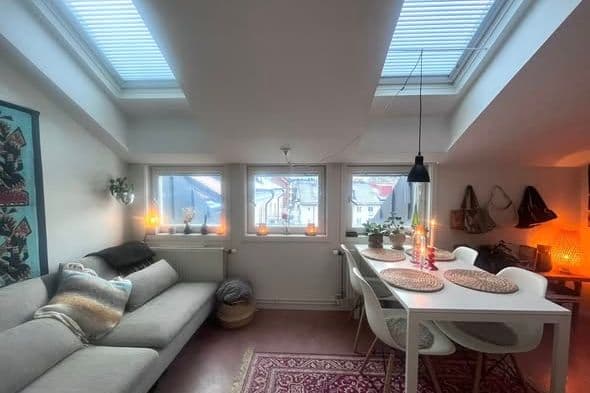 Studentrum mitt i centrala Uppsala