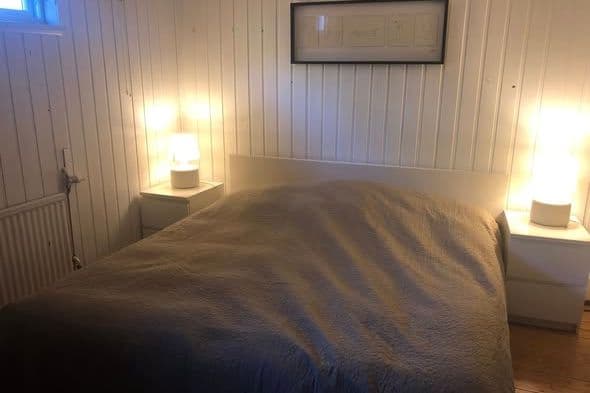 Rum i villa m pool, bastu & gym