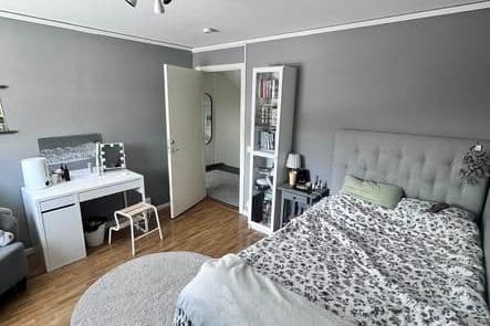 Möblerat dubblettrum på Ultuna SLU