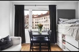 Möblerad 1:a nära Ekonomikum