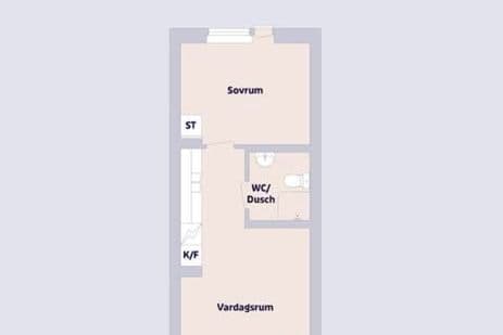 Nybyggd 2:a med utsikt i Kvarngärdet