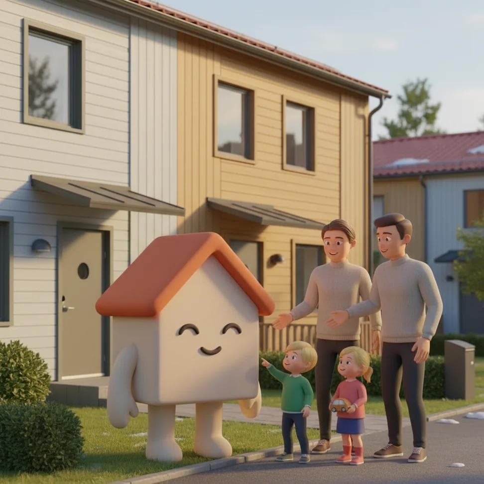 Hyra radhus i Uppsala för barnfamiljer – mars 2024 guider och tips