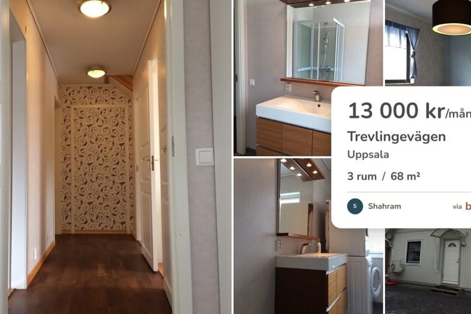 Trevlingevägen 16, Uppsala